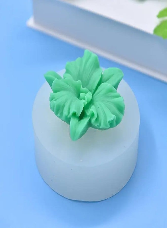 Skytail Peony Orchid Flower Silicone Candle Mould for Chocolate Fondant Candy Cake Decoration Cupcake Topper Jelly Dessert Wax Melts Soap Bath Bomb Floral Carnation Resin Craft Jewelry Mold - Image 4